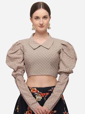 Black jacquard crepe semi stitched lehenga 4