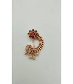 Gold Plated Nose Pin in Multicolor