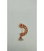 Gold Plated Nose Pin in Multicolor