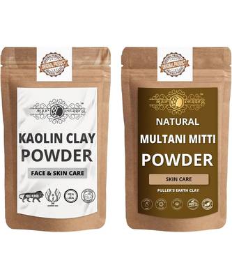 Kaolin Clay and Multani Mitti Powder For Face Pack  For  Face Mask    Natural & Herbal 1