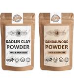 Kaolin Clay and Chandan Powder For Face Pack  For  Face Mask    Natural & Herbal
