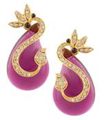 Purple danglers-drops