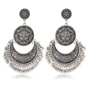 Silver danglers-drops 1