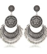 Silver danglers-drops