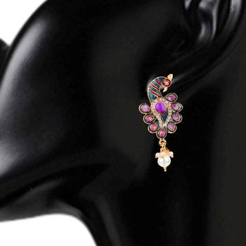 Purple danglers-drops 3