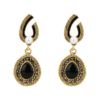 Black danglers-drops 1