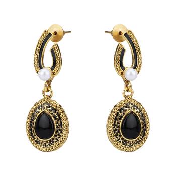 Black danglers-drops 2