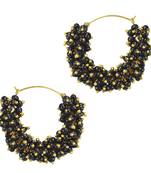 Black danglers-drops