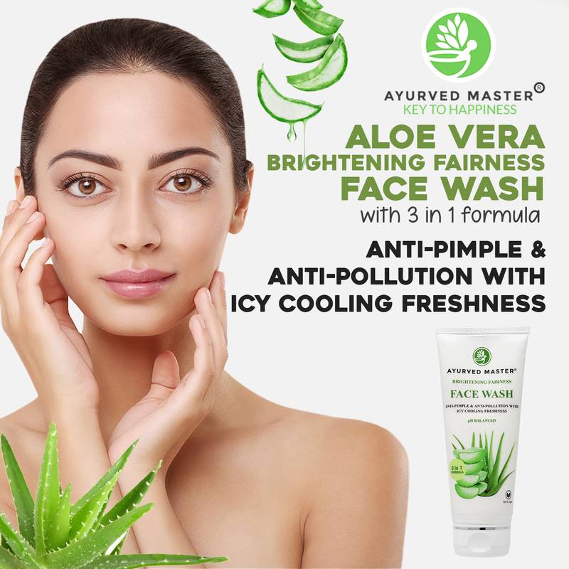 Aloe Vera Hyaluronic Acid and Vitamin B5 Hydrating Gentle Face Wash -No Parabens,Silicones & Color-100GM+50GM