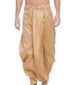 Rose plain silk blend dhotis