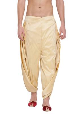 Men'S Gold Dhoti 1