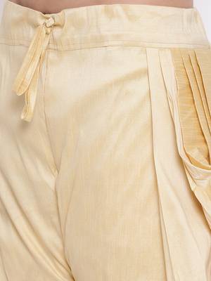 Men'S Gold Dhoti 4