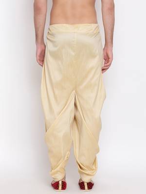 Men'S Gold Dhoti 5