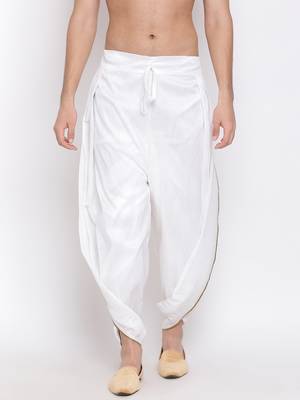  Men's White Dhoti 2