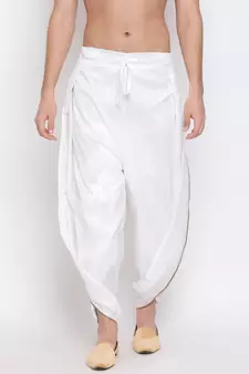  Men's White Dhoti