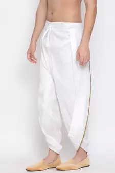  Men's White Dhoti