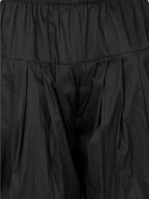 Black Cotton Blend Dhoti 4