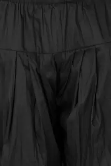 Black Cotton Blend Dhoti