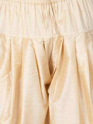 Men'S Gold Cotton Blend Dhoti 4