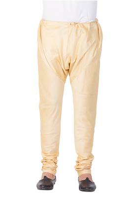 Gold Plain Cotton Men-Pyjamas 2