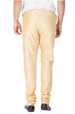Gold Plain Cotton Men-Pyjamas 5