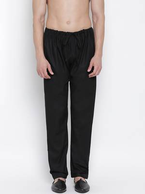 Black plain cotton men-pyjamas 2