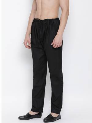 Black plain cotton men-pyjamas 3