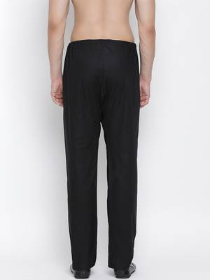 Black plain cotton men-pyjamas 5