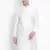 White Plain Silk Blend Men-Kurtas