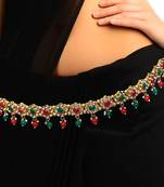 Multicolor agate waist-belt