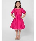 Chic Pink jacket set for Girls