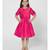 Chic Pink jacket set for Girls