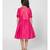 Chic Pink jacket set for Girls