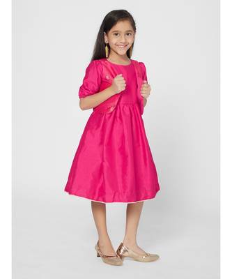 Chic Pink jacket set for Girls 5