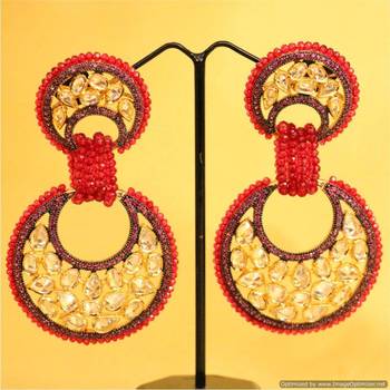 Red  Danglers-Drops 2