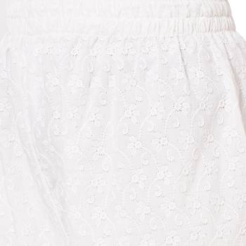 White embroidered cotton palazzo-pants 4