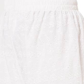 White embroidered cotton palazzo-pants 4