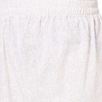 White embroidered cotton palazzo-pants 4