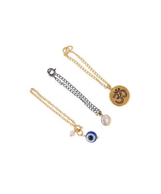 UNISEX OM  EVILEYE  SOLITAIRE  Watch Charm Set 1