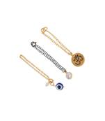 UNISEX OM  EVILEYE  SOLITAIRE  Watch Charm Set