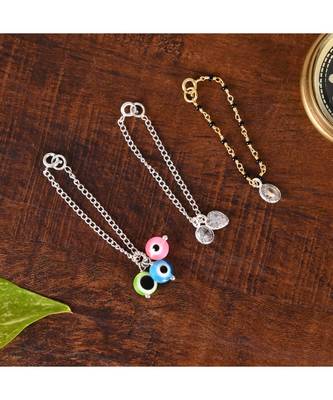 MULTI EVIL EYES  SOLITAIRE Watch Charm Set 3