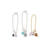 SEA SHELL  HEART  STARS  Watch Charm Set