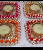 Designer T Light Holder Diyas