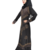 Black brasso polyester abaya