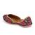 Sringam Women Black Printed Handcrafted Mojaris