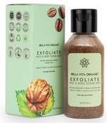 Organic Skin Brightening De-Tan Natural Face & Body Scrub Grit. Ayurvedic Skin Whitening Scrub.