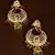 Multicolor ruby, Panna and Navratana Jadau danglers JEP3