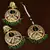 Emerald embellished Jadau Earring Tikka Set JES5