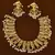 Gold Plated Pearl Embellished Wedding Essential Jadau Choker Set JNS7