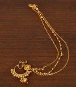 Stone and Kundan Embellished Nose Ring NR22